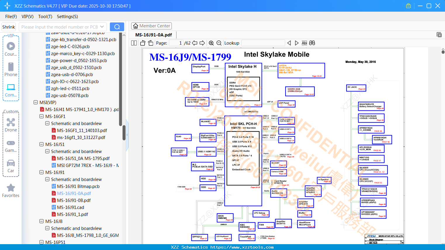 Laptop MSI MS-16J91-0A